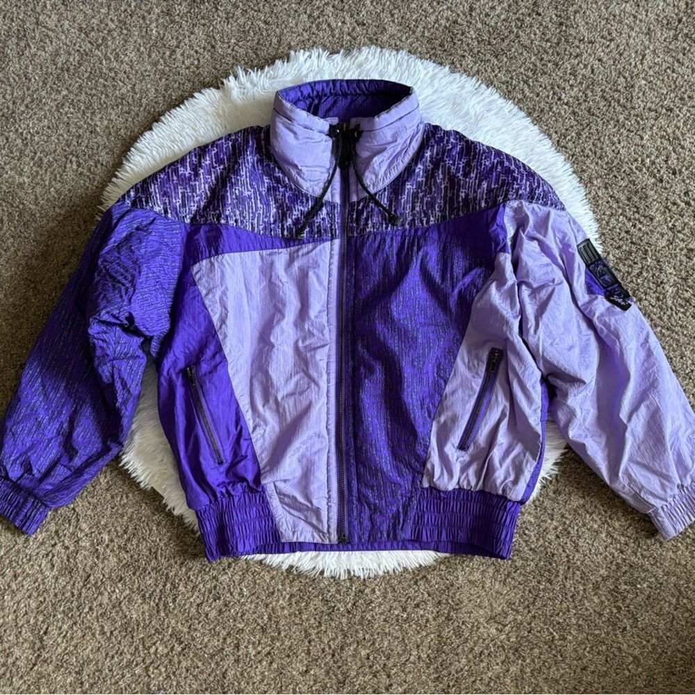 Kaelin Ski‎ Coat Vintage Y2K Retro Purple Womens Size Medium